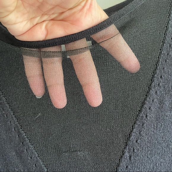 Sezane Tia Wool Blend Black Bodysuit Size Medium - Picture 6 of 10